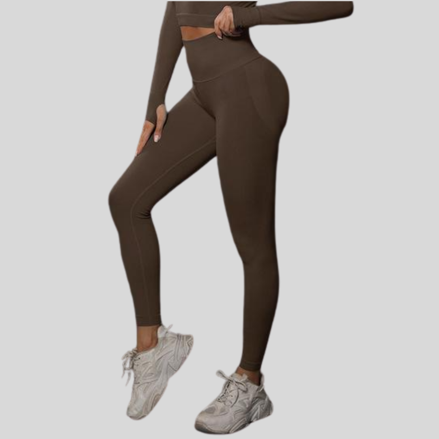 Alzya® SculptFit Push-Up Contour Leggings – Seamless High-Waisted Design