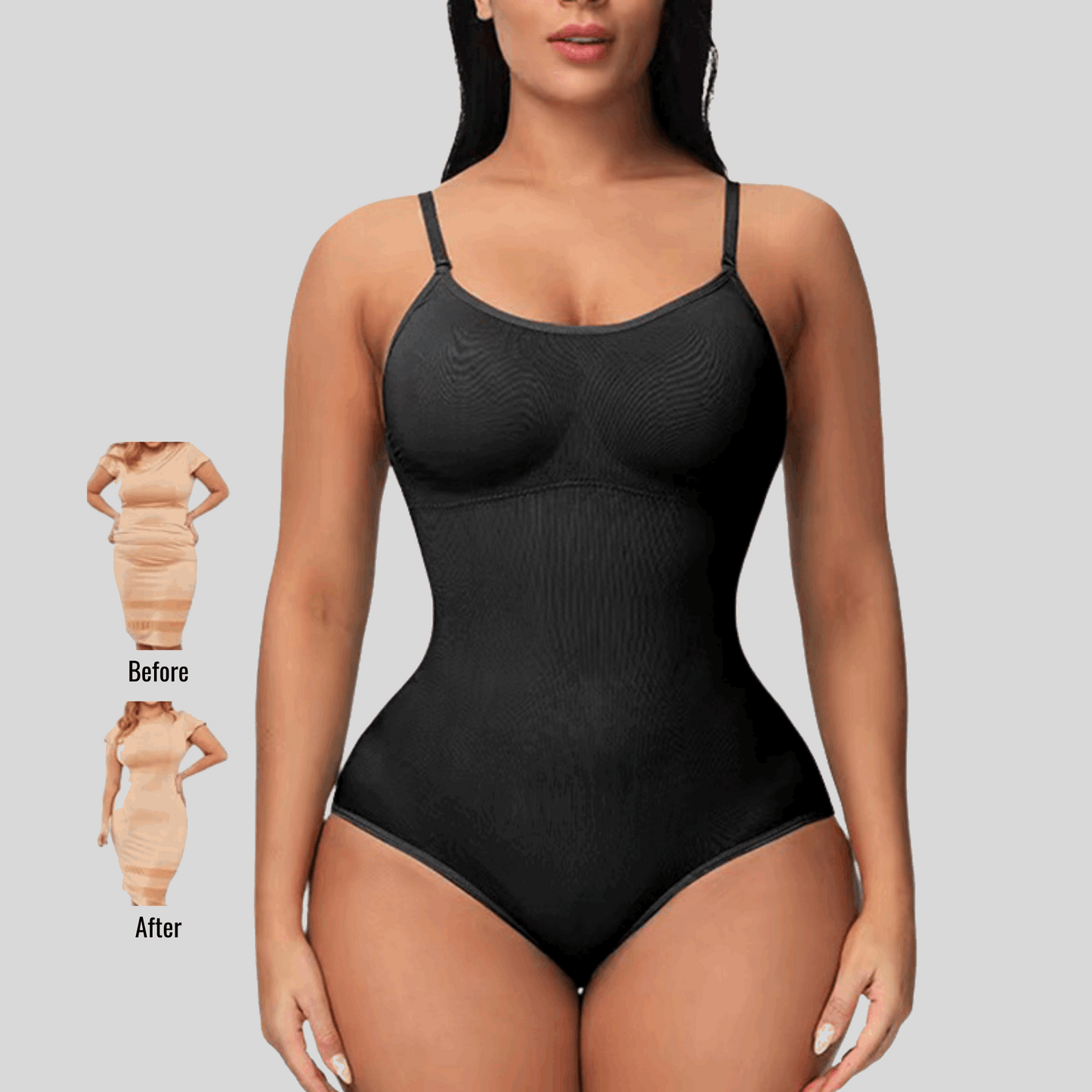 Seamless Alzya™ Sculpting Bodysuit with Integrated Thong – Invisible Support - Alzya