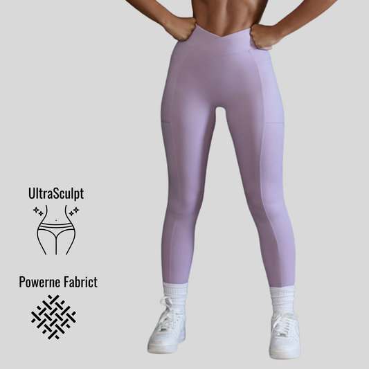 Alzya™ High-Waisted Leggings with Side Pockets – Sculpting Fit & Second-Skin Feel