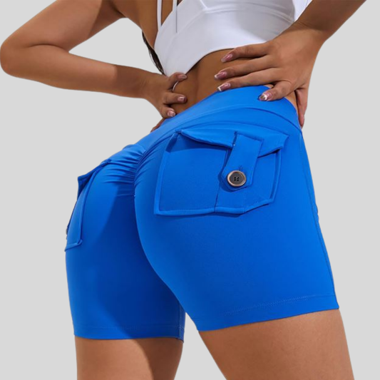 Loose-Fit Ribbed Sports Shorts – Quick-Dry & Versatile