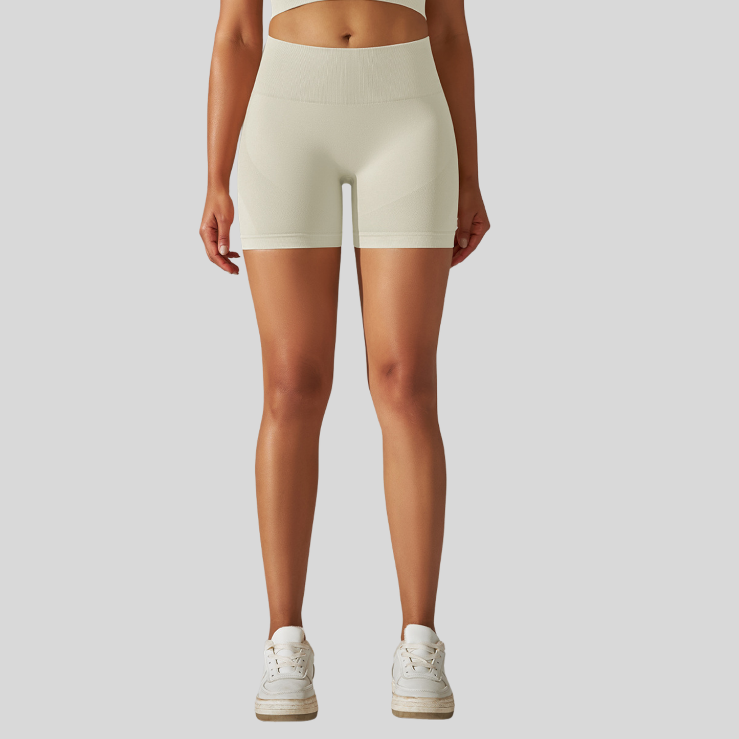 Alzya® Seamless Sculpting Biker Shorts – High-Waist & Push-Up Effect