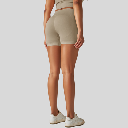 Alzya® Seamless Sculpting Biker Shorts – High-Waist & Push-Up Effect