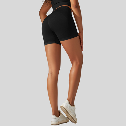 Alzya® Seamless Sculpting Biker Shorts – High-Waist & Push-Up Effect