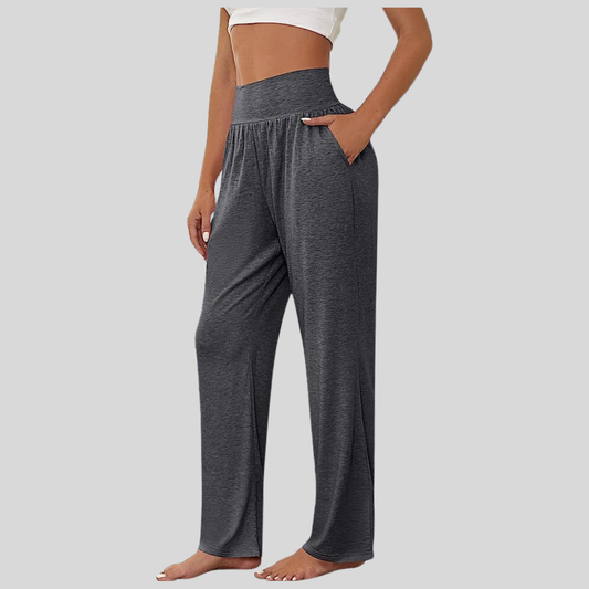 High-Waisted Wide-Leg Jogger Leggings – Sleek, Sporty & Stylish