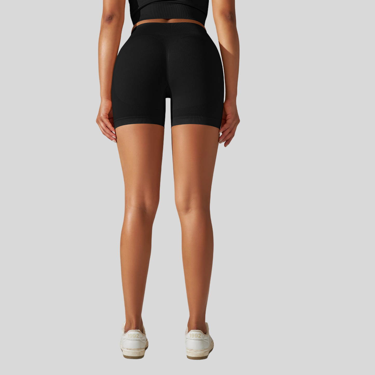 Alzya® Seamless Sculpting Biker Shorts – High-Waist & Push-Up Effect