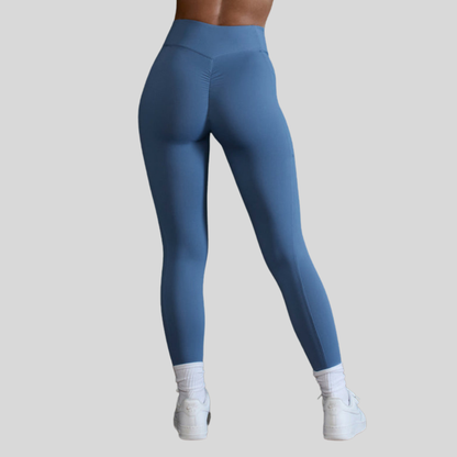 Alzya™ High-Waisted Leggings with Side Pockets – Sculpting Fit & Second-Skin Feel