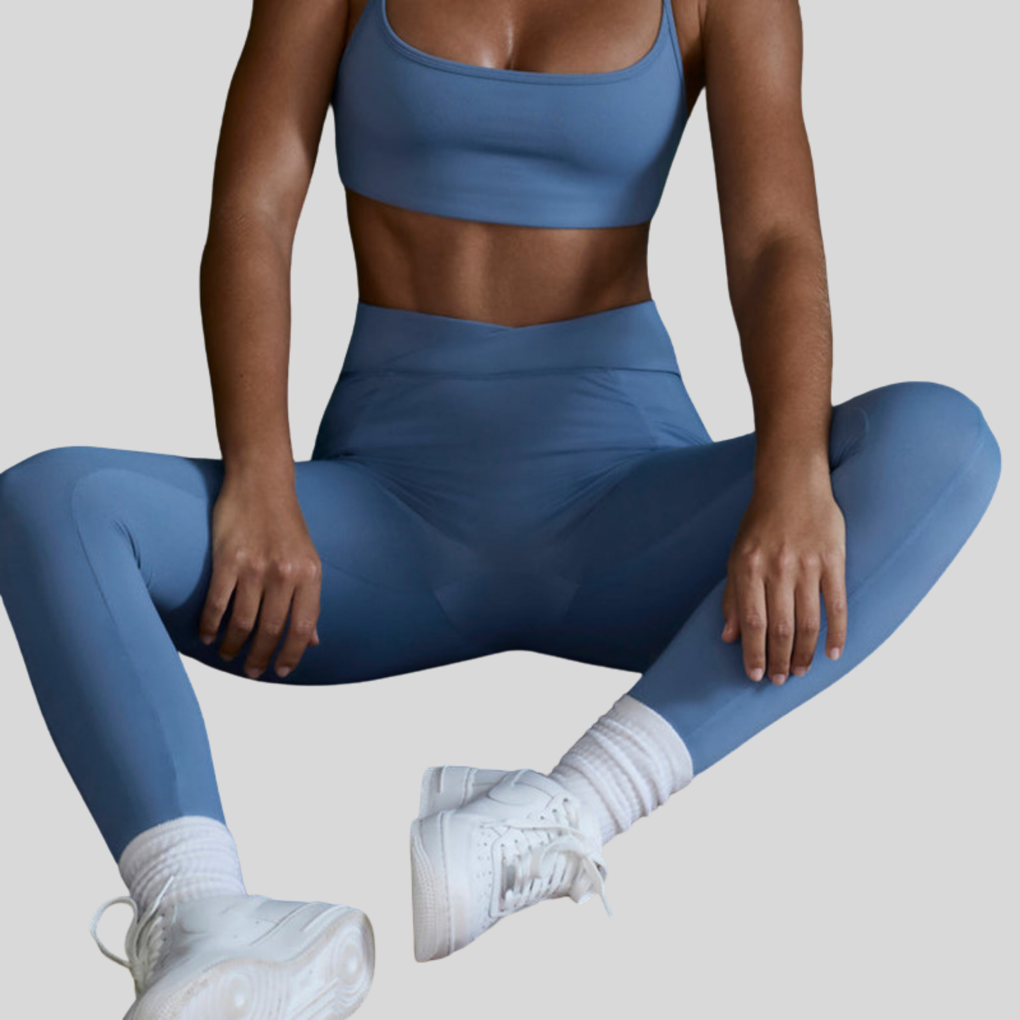 Alzya™ High-Waisted Leggings with Side Pockets – Sculpting Fit & Second-Skin Feel