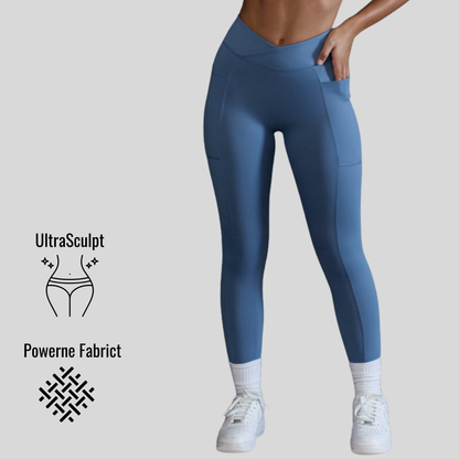 Alzya™ High-Waisted Leggings with Side Pockets – Sculpting Fit & Second-Skin Feel