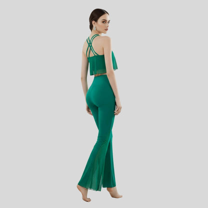 Alzya Fluid Elegance Women’s Yoga Set_Emerald Green (1)