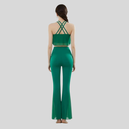 Alzya Fluid Elegance Women’s Yoga Set_Emerald Green (1)