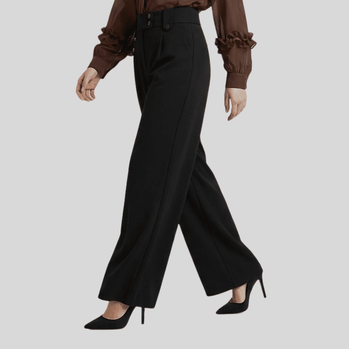 Alzya High-Waist Wide-Leg Pants 