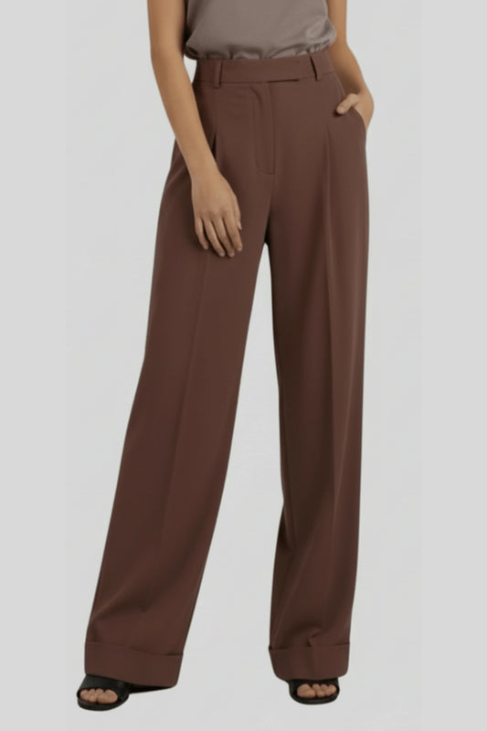 Alzya_High-Waist_Wide-Leg_Trousers_with_Zip_Closure_and_Turn-Up_Hem_Brown