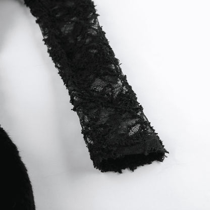 Alzya_Short_Lace_and_Fur_Dress_Black