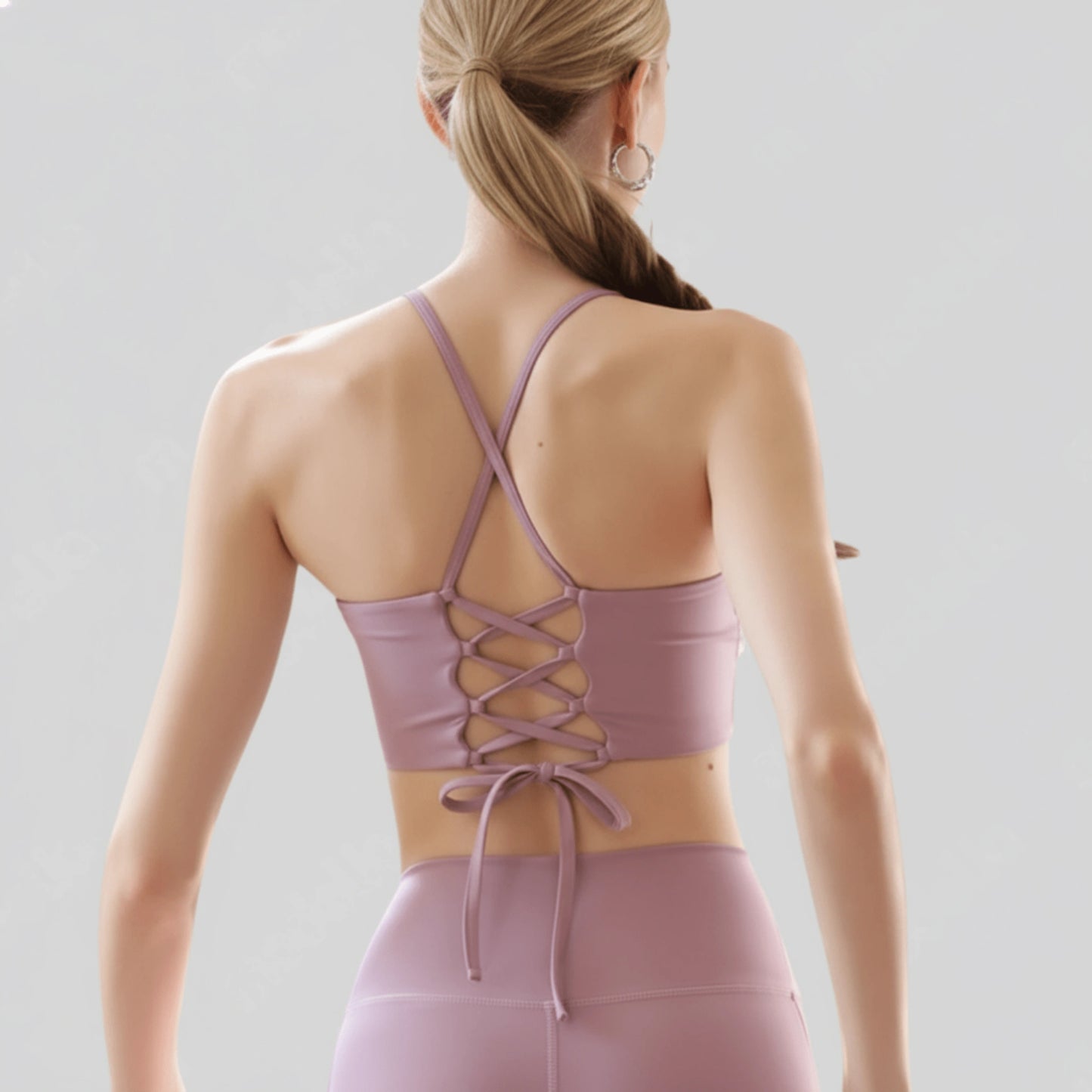 Alzya Women’s Premium Lace Activewear Set_dawn_pink 8