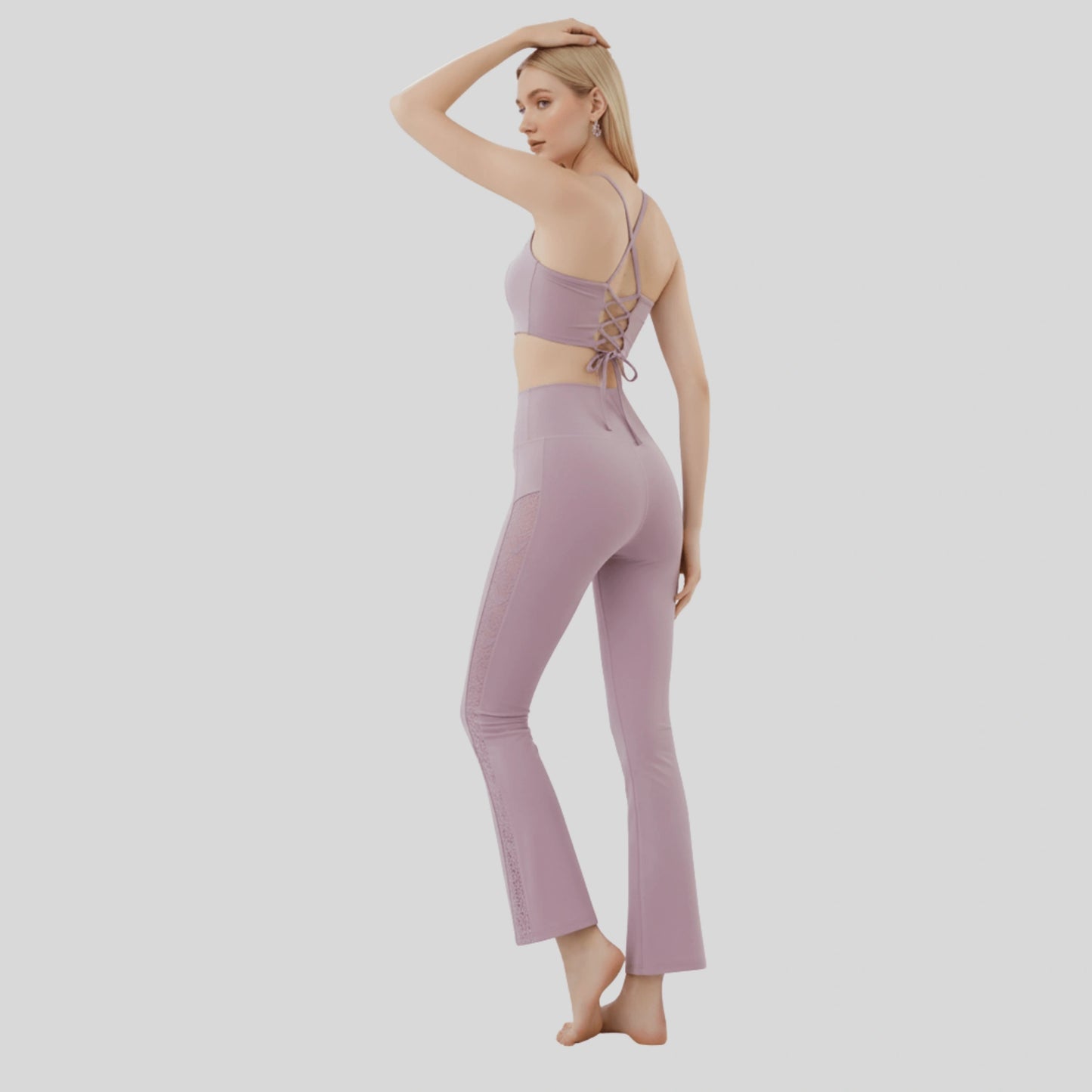 Alzya Women’s Premium Lace Activewear Set_dawn_pink