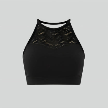 Alzya Women’s Premium Lace Activewear Set_dawn_pink_black