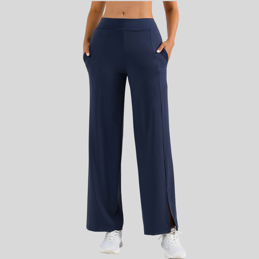 High-Waist Flared Yoga Pants – Elegance & Freedom of Movement