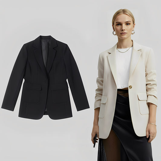 Street-Chic Stretch Pants Set